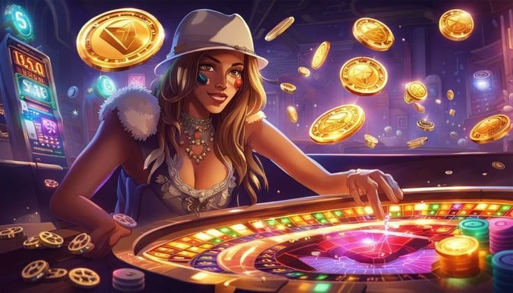 Adventures Beyond Wonderland slot game displaying colorful reels and themed symbols on detik288 login